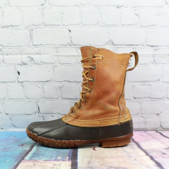 L.L. Bean Shoes - VTG LL BEAN Duck Boots Maine Hunting Shoe Size 7